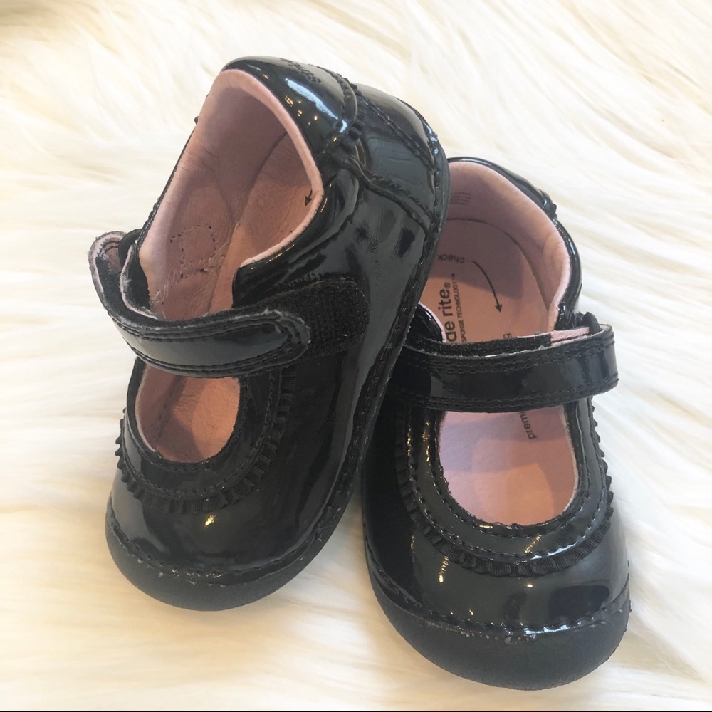 Black Patent Leather Shoes 5W